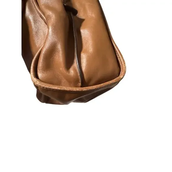 Coach Madison Carlyle Smooth Leather Hobo Shoulder Bag – Saddle Brown - Picture 8 of 8